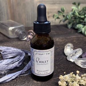 NEW! Of Forest And Fae Protection & Peace - Violet Flower Essence